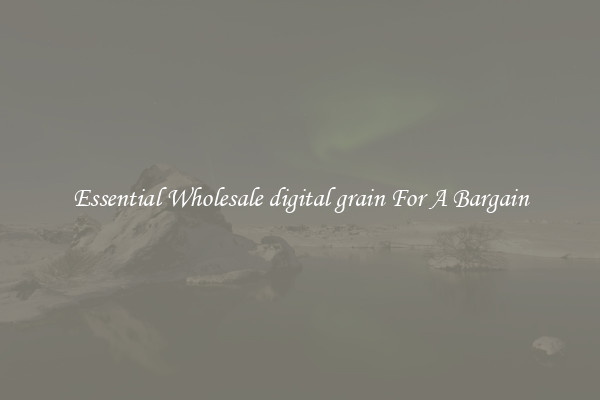 Essential Wholesale digital grain For A Bargain