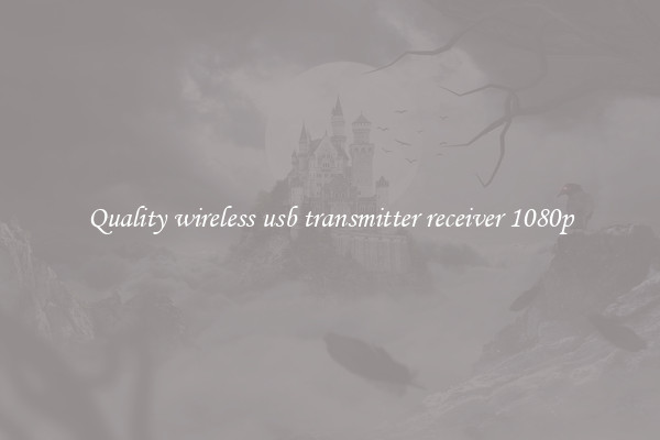 Quality wireless usb transmitter receiver 1080p