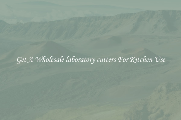 Get A Wholesale laboratory cutters For Kitchen Use