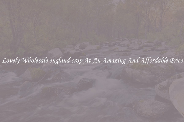 Lovely Wholesale england crop At An Amazing And Affordable Price